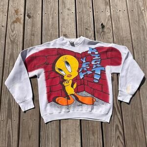 Vintage Tweety Bird Looney Tunes Crewneck